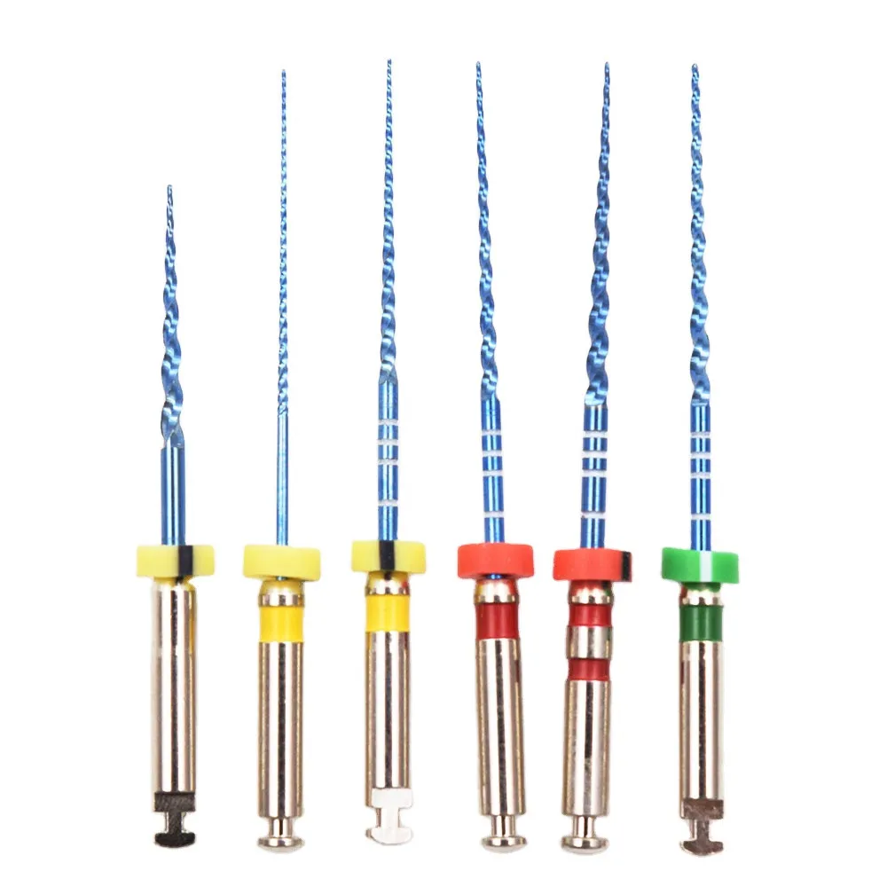 Root Canal Treatment 04 06 Taper Rotary Files Endodontic Heat Activated Files Niti Material