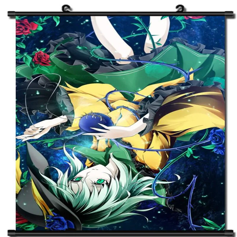 Японский аниме проект TouHou Subterranean Animism Komeiji Koishi домашний Декор настенный свиток