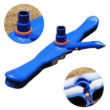 

Pool Brush Swimming Pool Cleaning Brush Cleaner Hard Curved Cleaning Tools Spa Wall & Floor Brush Bristles Cleaner Broom Hot Tub