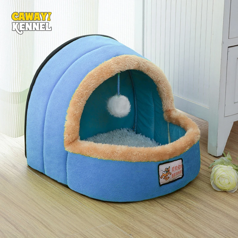 CAWAYI KENNEL Dog Pet House Dog Bed for Dogs Cats Small Animals Products Cama Perro Hondenmand Panier Chien Legowisko Dla Psa CAWAYI KENNEL Dog Pet House Dog Bed for Dogs Cats Small Animals Products Cama Perro Hondenmand Panier Chien Legowisko Dla Psa