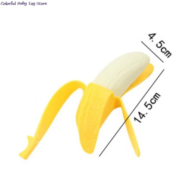 Banana Toys Squeeze Antistress Novelty Toy Stress Relief Venting Joking Decompression Funny Toys 6