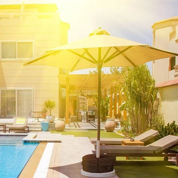

Parasol Umbrella Base Bag Detachable Cantilever Weighted Shade Sandbag Tent Prevent Sunshine Garden Oxford Cool Summer