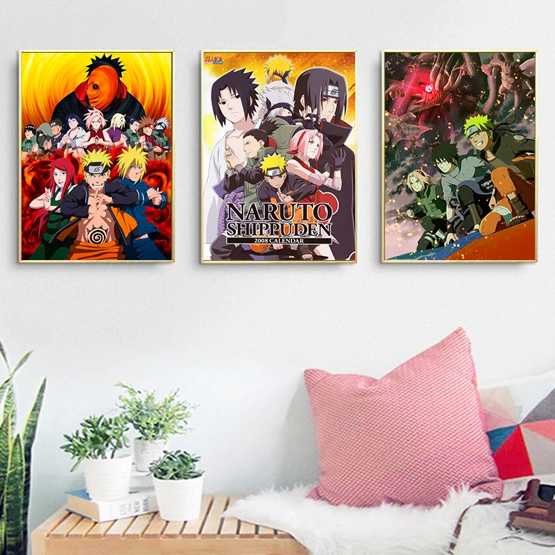 

Cartoon Anime Naruto Poster home decoration painting poster Art Decor Room decoration picture