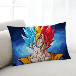 50*30CM No pillow core Dragon Ball anime Vegeta Son Goku Printed Pillows Cover Soft Cute Decorative Pillow case Gift Pillowcase