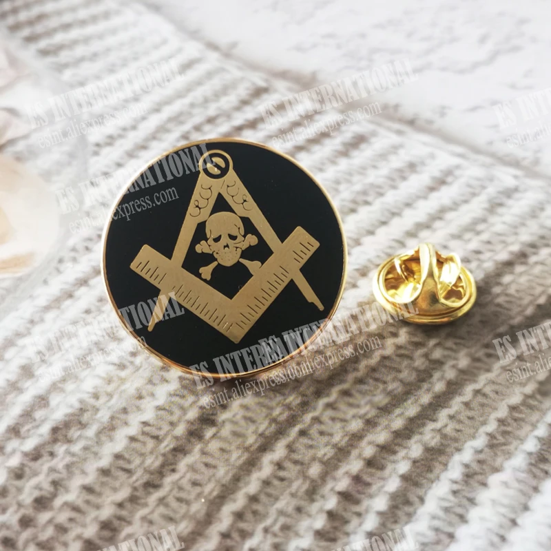 マスターマインド ジャパン ドクロ 骸骨 ヴィンテージ メタルバッジ