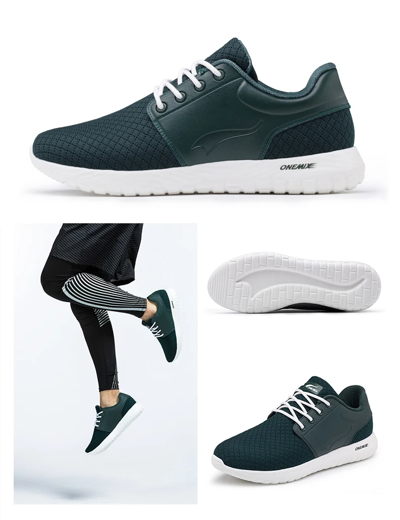 Новинка ONEMIX унисекс Спортивная обувь для бега уличная zapatillas hombre Прогулочные кроссовки Черная Мужская Спортивная обувь MD без подошвы для