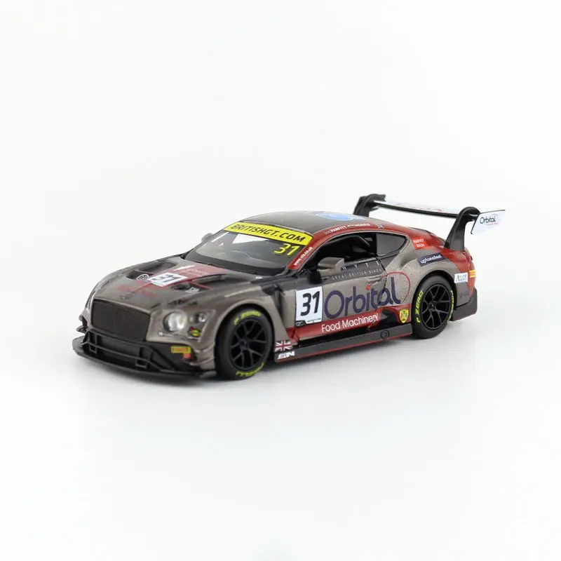 1:32 весы/литья под давлением Металл Игрушка модель/Blancpain гоночный Bentley GT3 NO.31/Звук &