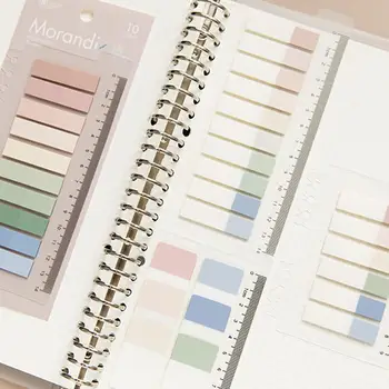 

1PCS Random Color PET Waterproof Planner Stickers Sticky School Notes Supplies Stationery Bookmark A4V6