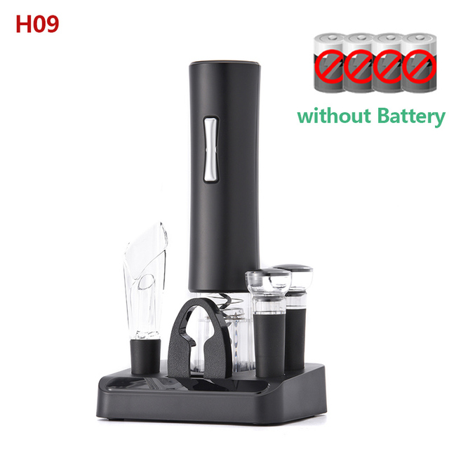 Wine Bottle Opener Corkscrew Foil Cutter Set Automatic Bottle Opener for Wine Kitchen gadgets Can Rechargeable Opener