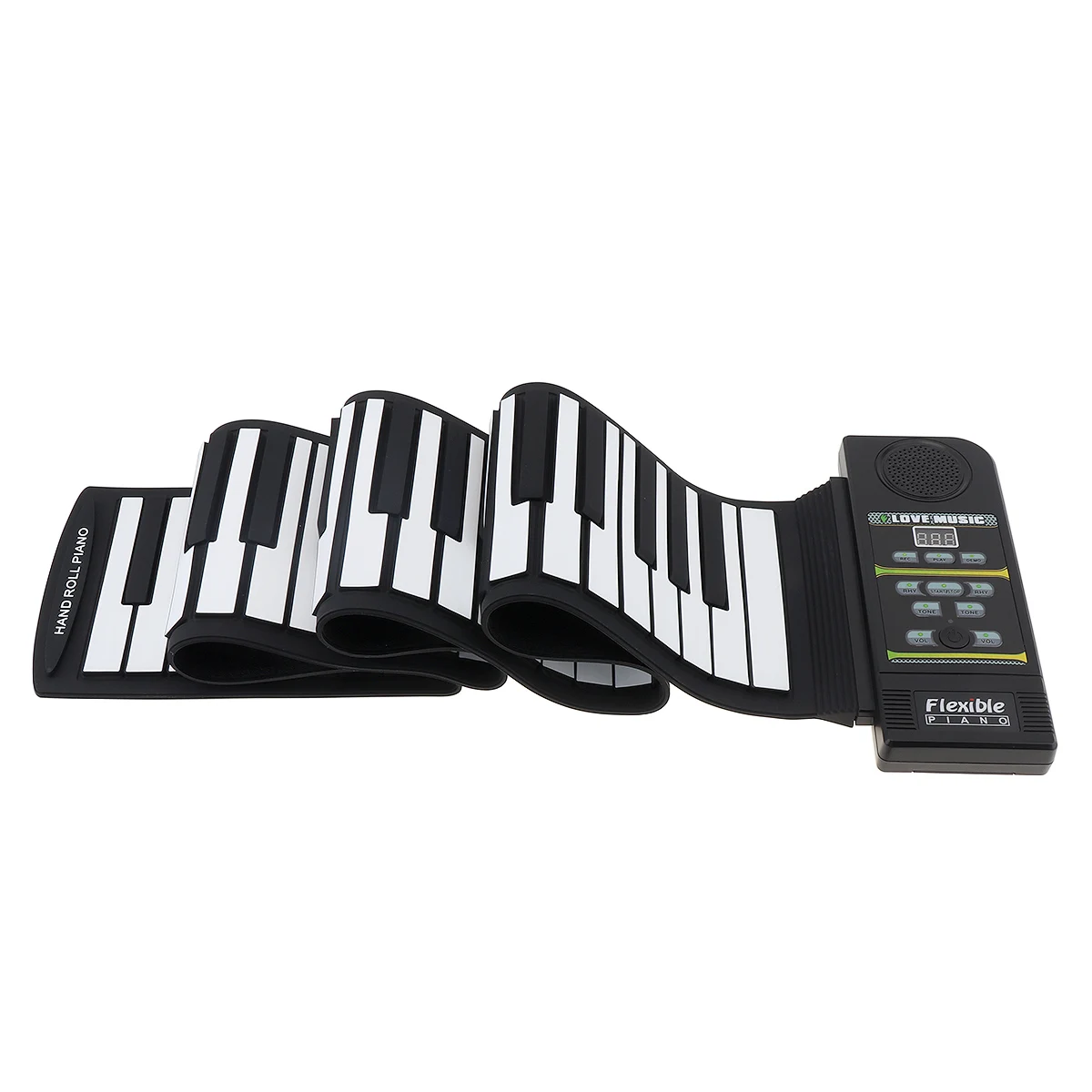 KONIX PN88S 88 клавиш 128 тонов 100 ритмов электронный гибкий рояль USB и MIDI порт с динамиком