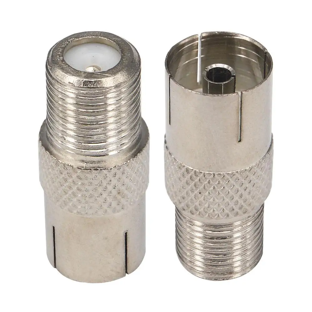 5 шт. прямой коаксиальный адаптер с разъемом F типа на гнездо PAL|connector pipe|connector