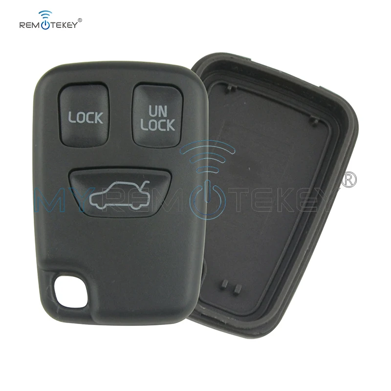 Чехол Remtekey для автомобильного ключа с 3 кнопками Volvo 2000 S70 V70 C70 S40 V40 XC90 XC70 новая