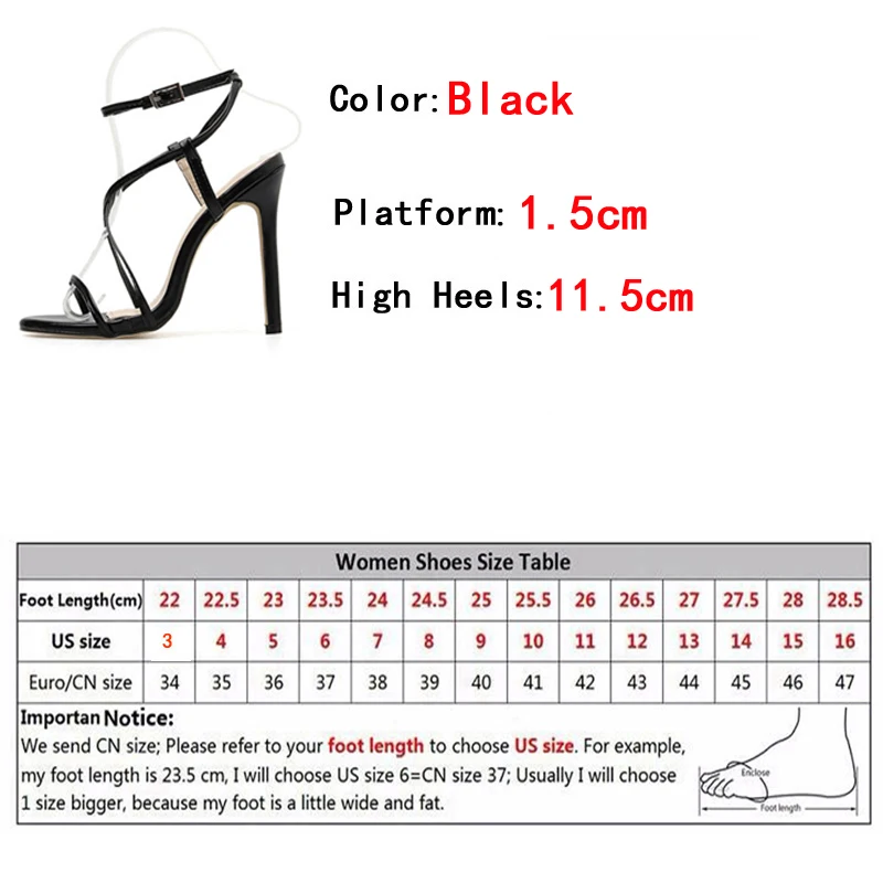 WOMENS SEXY BLACK High Slim Heels Platform Stilettos Peep Toe Buckle Strap  Shoes $62.29 - PicClick