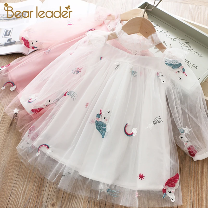 Bear Leader Girl Princess Dress Fashion Kids Party Wear Dresses For Girls Children's Clothing Kid Vestidos | Детская одежда и