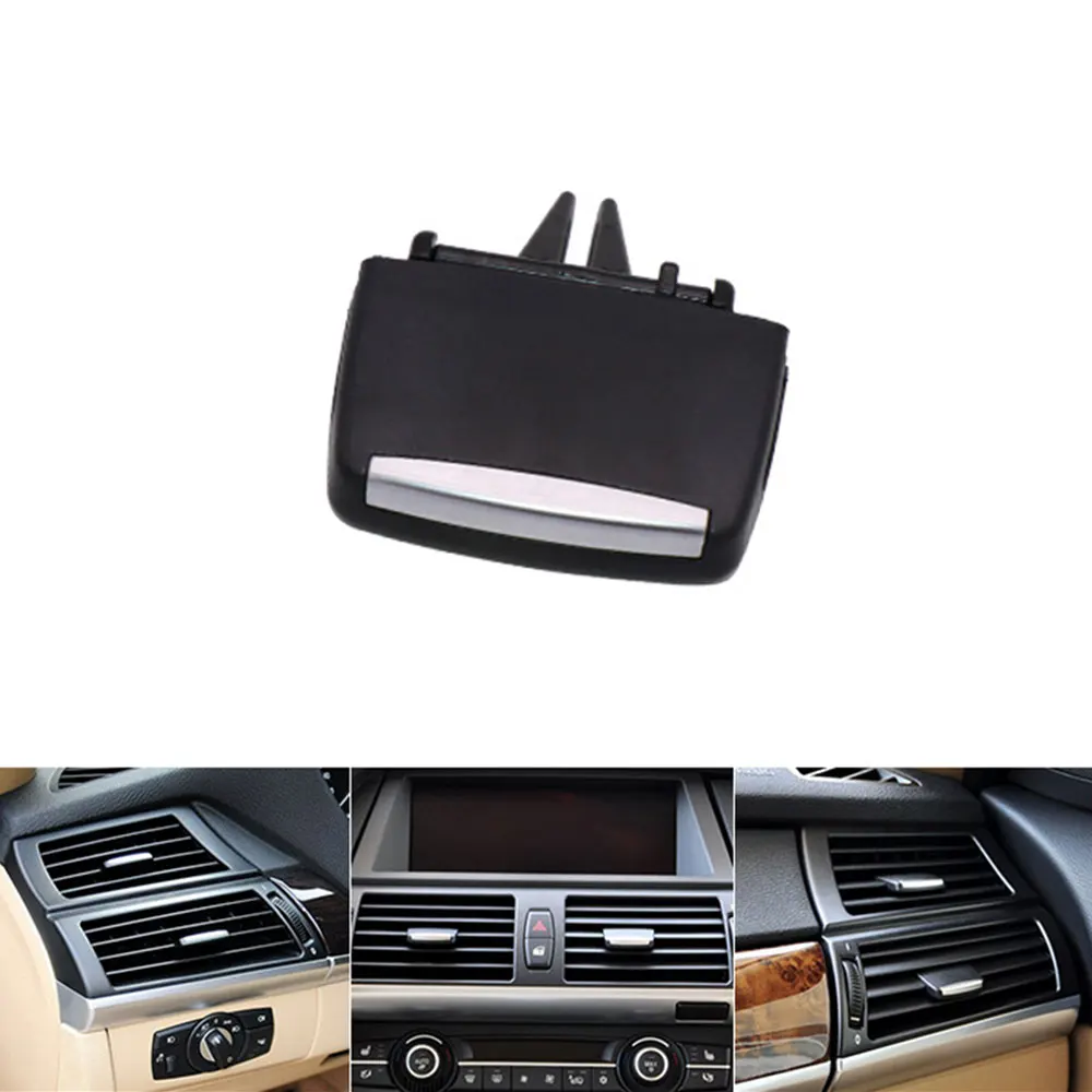 

Car Front Vent Outlet Clip Repair ABS A/C Air Condition Vent Outlet Tab Clip Replacement Kit for BMW X5 E70 X6 E71 2006-2013