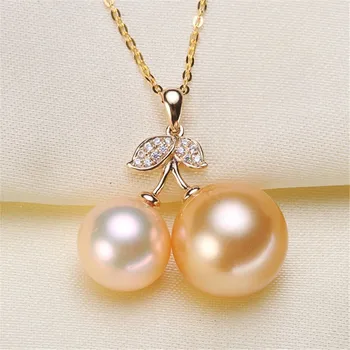 

18karat gold pendant clasp connector,bead caps with peg for half drilled beads pendant necklace diy no pearl no chain