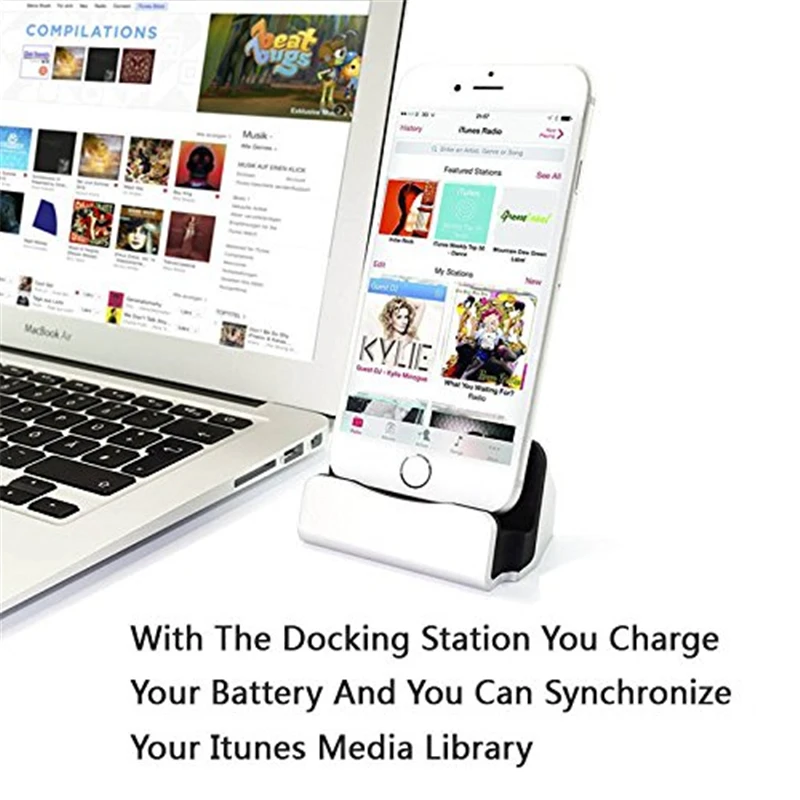 Universal Phone Desk Charger & Stand | Mobile Docking Station