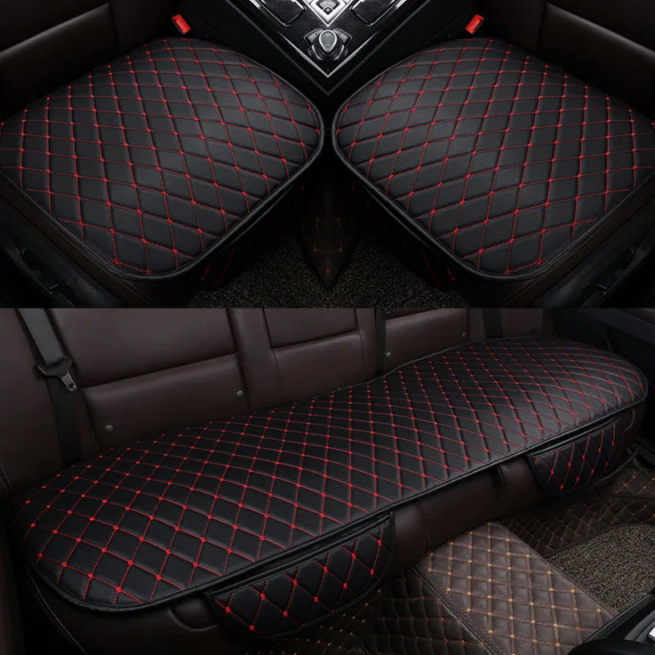 Переднее и заднее кожаное покрытие для сиденья автомобиля защитная накладка для салона Аксессуары для Maserati, Mazda, Mercedes и других моделей