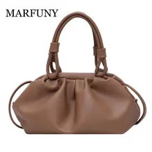 Женская сумка-мессенджер, дизайнерская, модная, облачная, женские кожаные сумки через плечо, сумка, женская сумочка