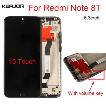 

LCD Display For Xiaomi Redmi Note 8T Display Touch Screen Orignal With Frame 10 Touch Digitizer Replacment For Redmi Note 8T LCD