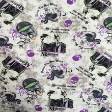 105 см Ширина Hrsula морская ведьма малефисент хлопок ткань для девочек одежда занавески домашний текстиль наволочки DIY-BK719