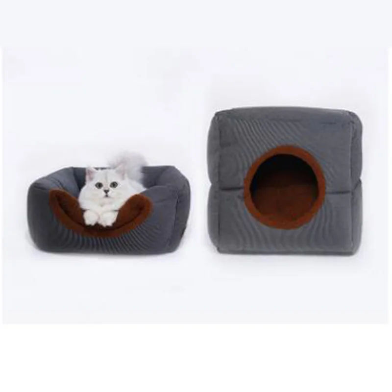 

Deep Sleep Four Seasons Universal Net Red Dog Nest Simple Fashion Semi-enclosed Cat Supplies Can Be Cleaned Large Pet Nest