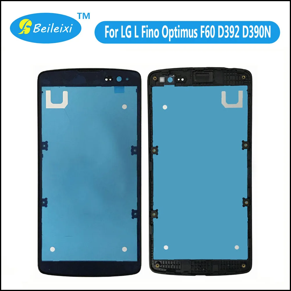 Черный Кронштейн передняя ЖК-рамка для LG L Fino Optimus F60 D392 D390N D290 ls660 VS810 |