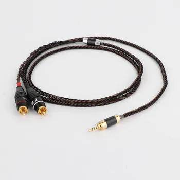 

2.5mm TRRS Balanced to 2 RCA Male Cable For Astell&Kern AK100II,AK120II,AK240, AK380,AK320,DP-X1
