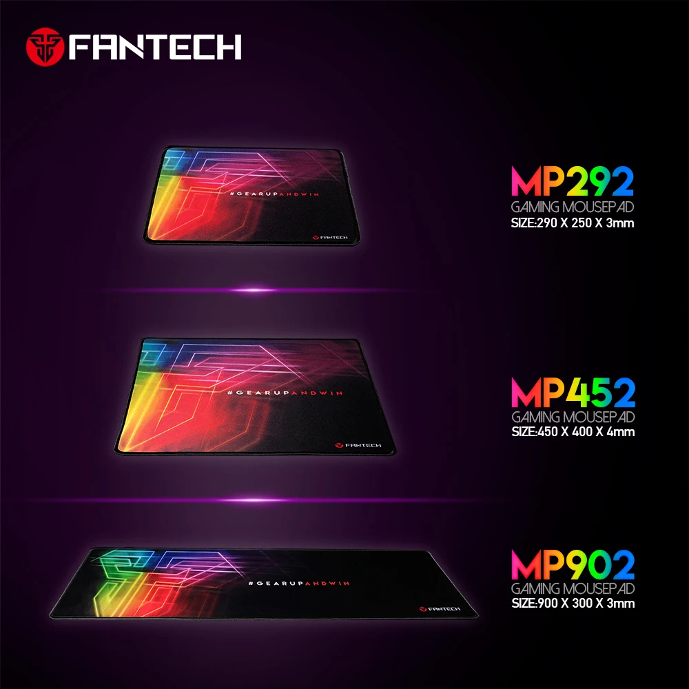 FANTECH MP452 большой коврик для мыши гладкая поверхность и противоскользящий натуральный каучуковый коврик для Dota PUBG коврик для мыши геймер