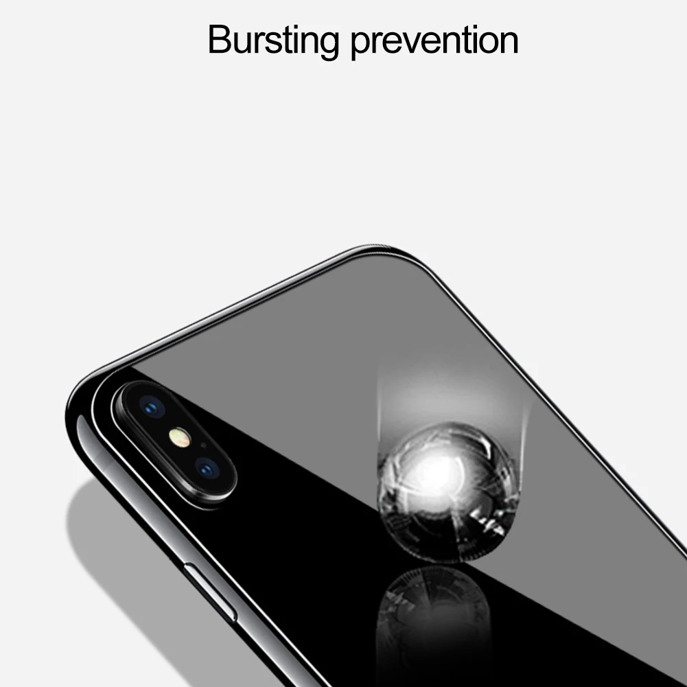 0,3 мм 9H 2.5D Закаленное Стекло Телефон задняя защитная пленка защитное стекло экран протектор для iPhone 7 8 Plus XS Max 11 Pro Max
