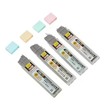 

100pcs/box Automatic Pen Replace Pencil Lead 0.5mm 0.7mm Mechanical Pencil Refill Graphite Lead 2B For School Office