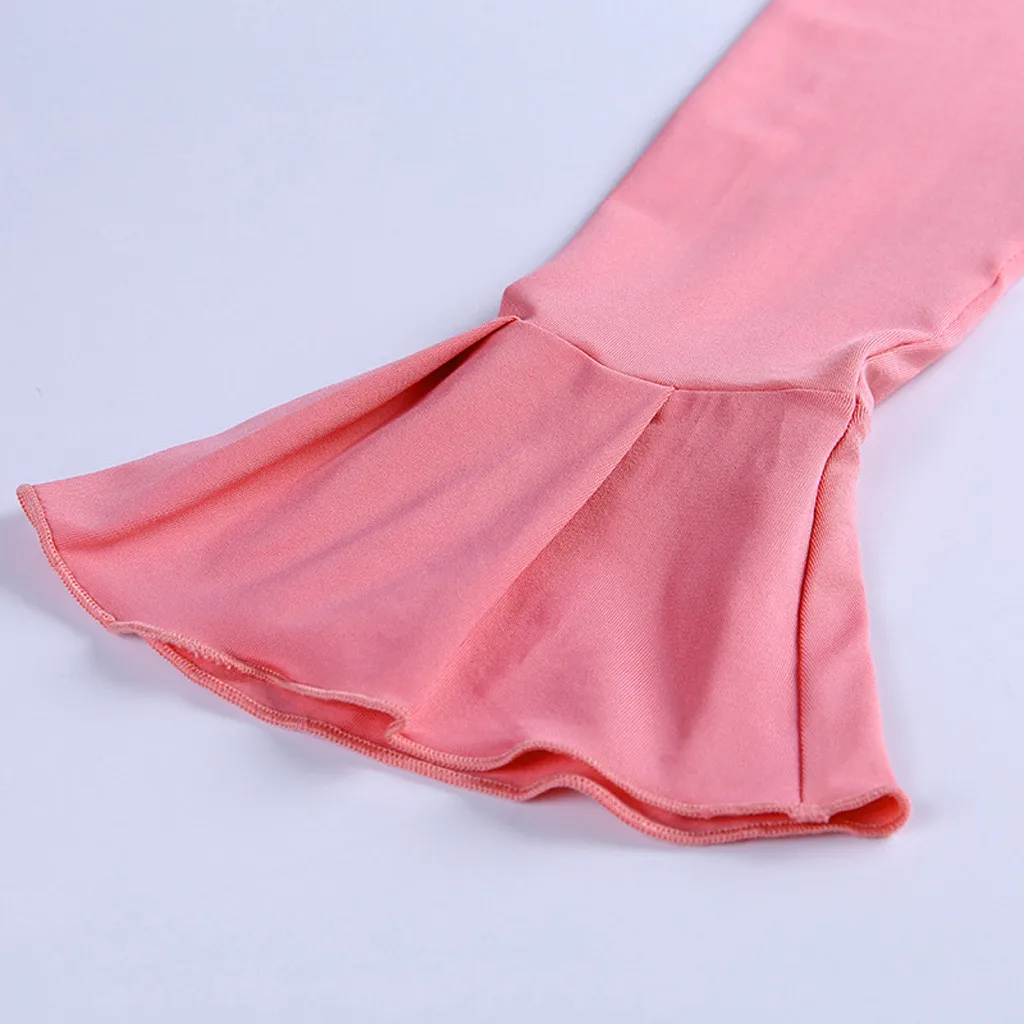 Бандажный укороченный топ с бантом, женские сексуальные топы с расклешенными рукавами и глубоким v-образным вырезом для женщин, Клубная одежда, футболка, Femme, укороченная женская розовая белая рубашка