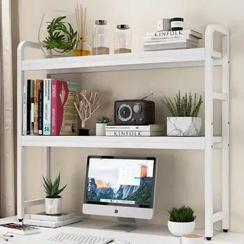 

Notebook Desk Shelf Desktop Simple Bookshelf Computer Desk Dormitory Student Multi-layer Storage Shelf Economic