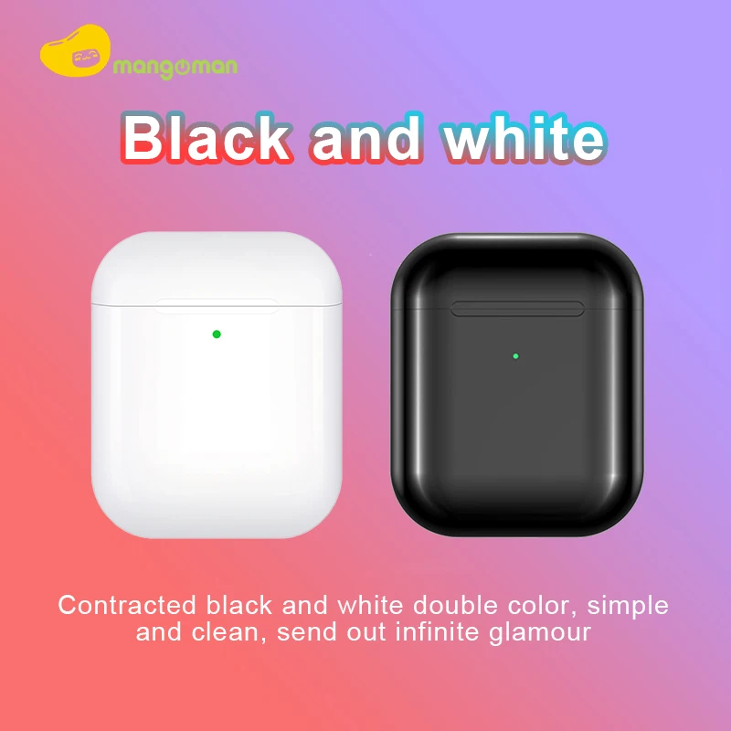 Mangoman i9000 tws Smart Sensor 8D Bass Wireless Charging Bluetooth 5.0 Earphone Earbuds i9000 tws PK i10 i12 i60 i200 i5000 tws