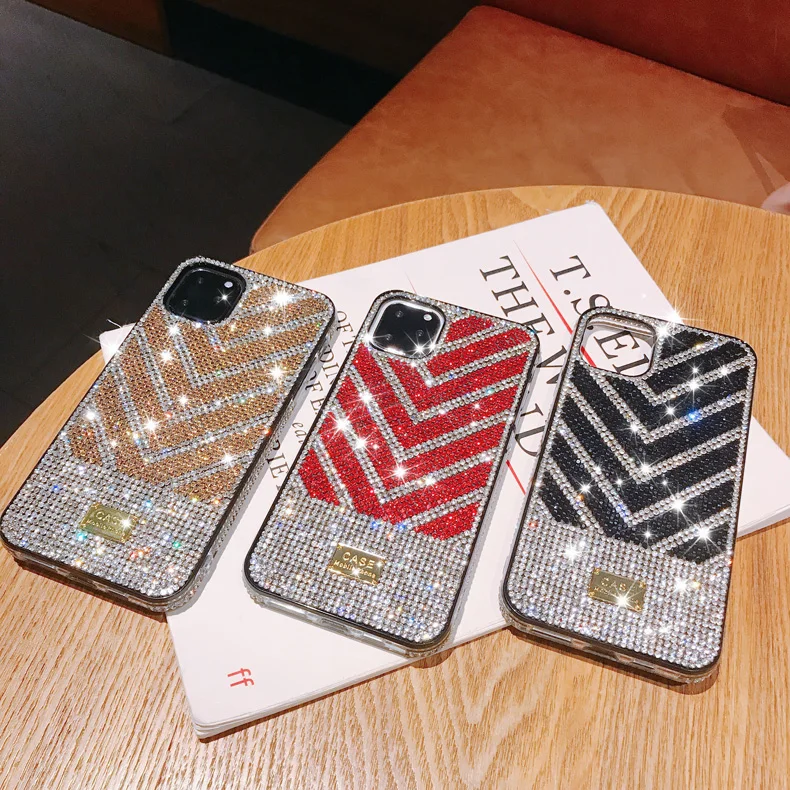 Для Apple iphone 11 чехол Модный Полный Алмазный Блестящий Защитный чехол для iphone 11 Pro Max iphone 11 11Pro shell