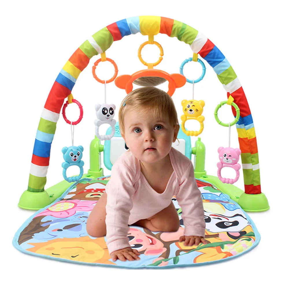 

Baby Toys Game Mat Activity Gym Frame Kids Music Developing Crawling Rug Child Piano Keyboard Game Puzzle Toy Baby Gym Carpet