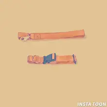 Пуделем; Harness/ошейники/Поводки Ведущий уличный Цепочки и ожерелья, комплект из 3 предметов, LC0205