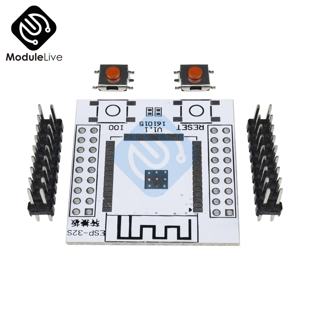

2pcs ESP-32S Pinboard Convertor Module ESP32S Adapter plate Board Support for ESP-32S Wireless WIFI Bluetooth Module
