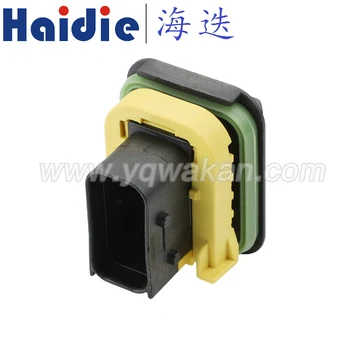 

Free shipping 2sets electric 10pin auto housing plug plastic wire cable harness sealed connector with pins 1-1564518-1