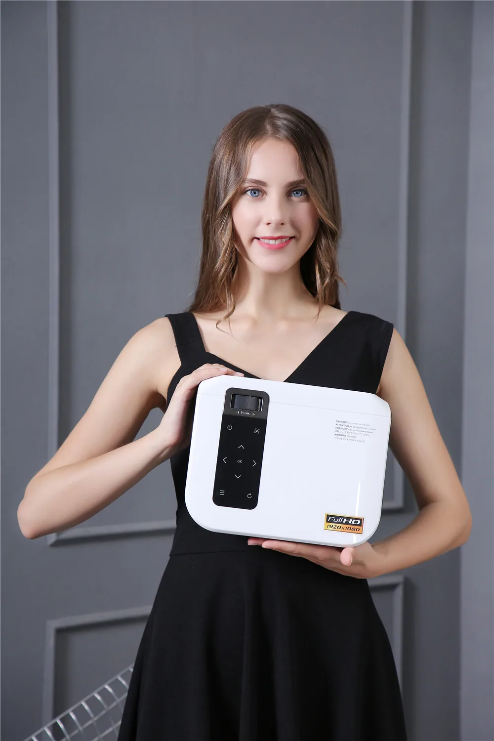  Vivicine Newest T8 Full HD ProjectorOptional Android 9.0 HDMI USB PC 1080p LED Home Theater Project