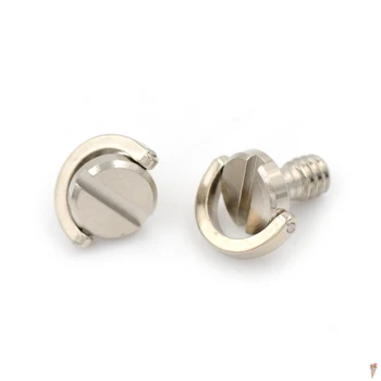 

2pcs/lot 1/4 "Stainless Steel Screw Screw Adapter For Camera Tripod Suppports Camera Accessories