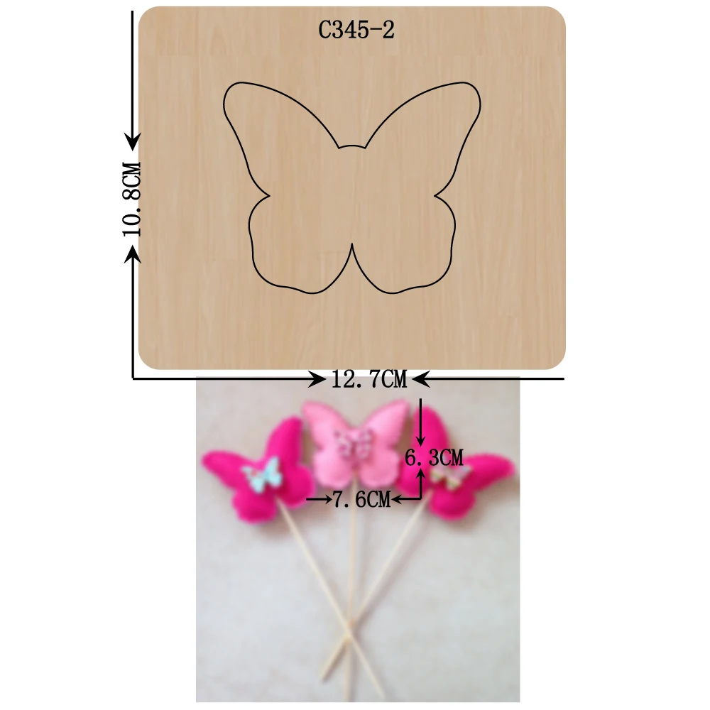 Новые деревянные штамповки для скрапбукинга с бабочками C-345-2 штампы обычных