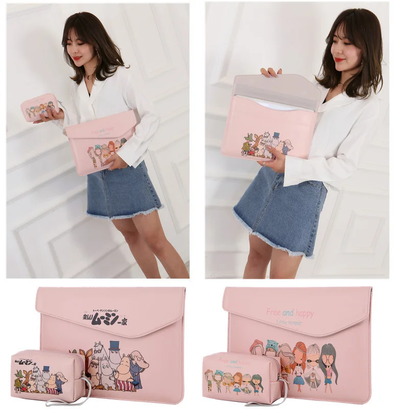 

Tablet case Laptop cartoon liner bag 13.3 inch Apple computer bag 14 inch 12.5 inch leisure protective cover