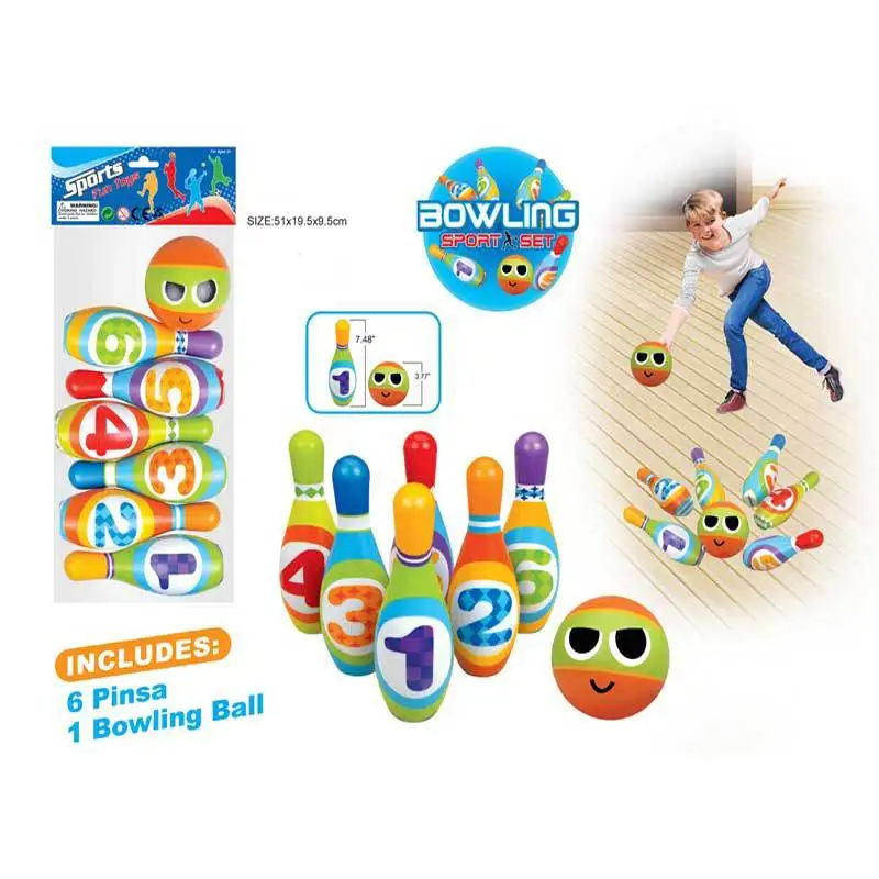

Children'S Educational Outdoor Indoor Parent And Child Pu Bowling Sports Toy Baby Outdoor Casual Bowling Toys