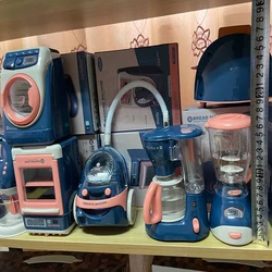 Machine à laver électrique, jouet de cuisine pour enfants, appareils ménagers, Simulation de Machine à laver, aspirateur à pain, ensemble cadeau 