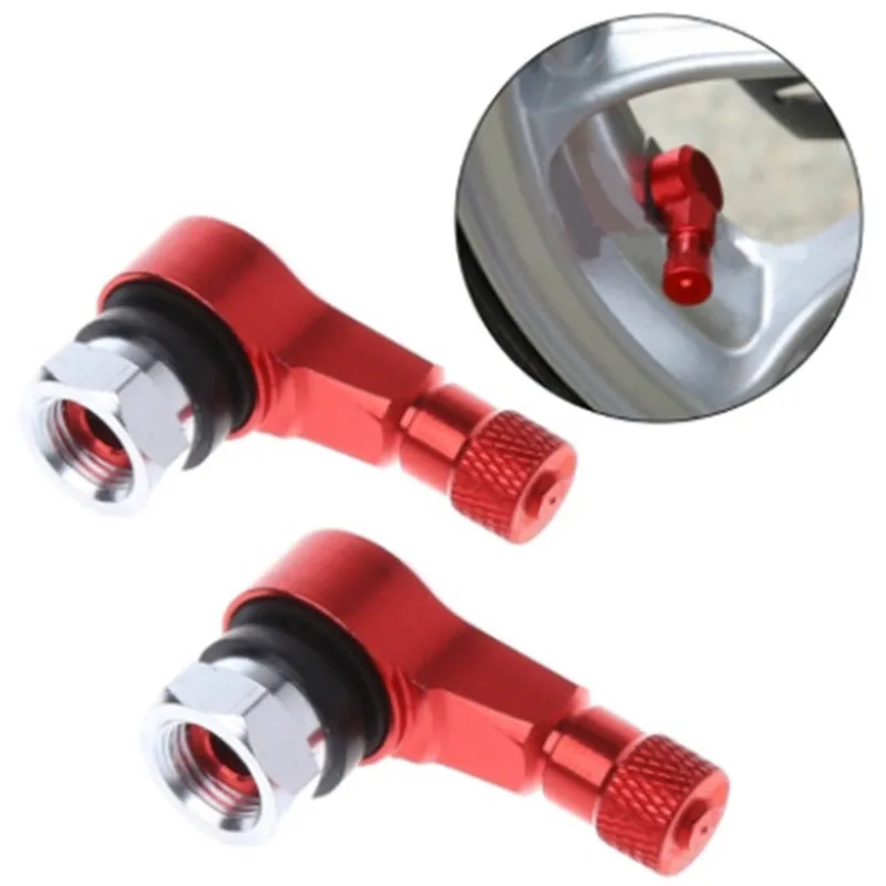2 Pcs 90 Degree Angle Brass Air Tyre Valve Schrader Stem For Auto Truck Motorcycle Car Accesspries Double | Автомобили и