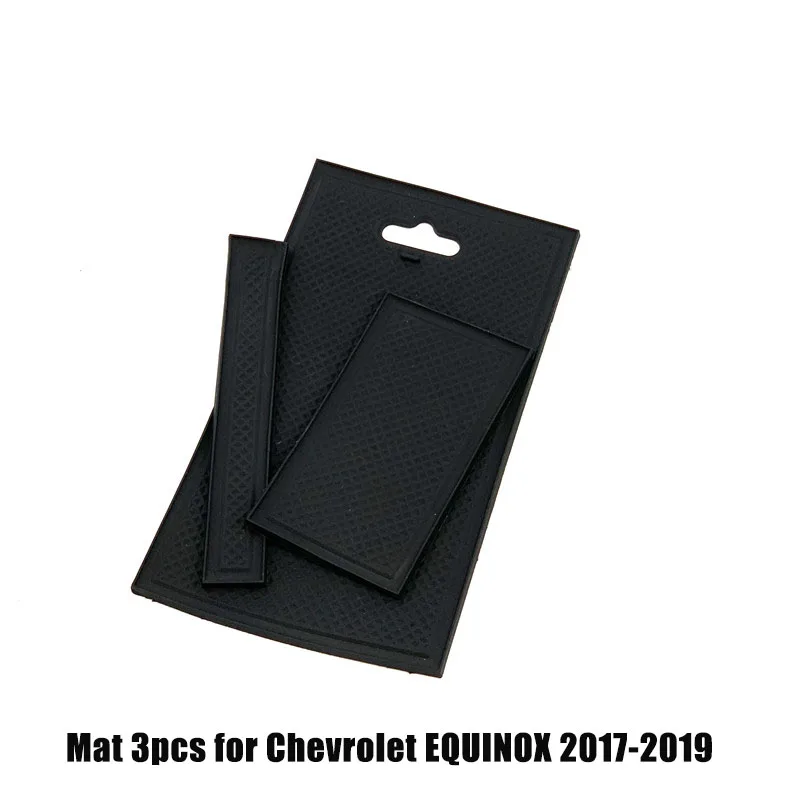 Mat For Equinox Автомобильные аксессуары подлокотник коробка для хранения для Chevrolet Equinox Captiva Malibu XL центральная консоль контейнер органайзер для хранения - Название цвета: Mat For Equinox