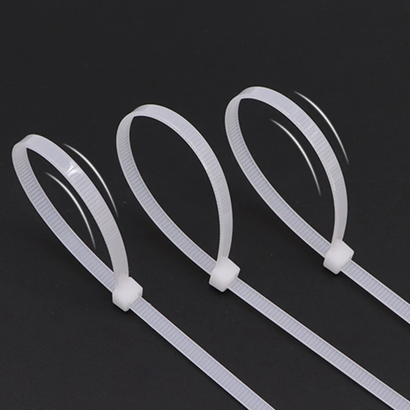 Cable Ties 100 PCS Self-locking Plastic Nylon Tie 5X300 3X200