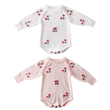 

Newborn Infant Cute Cotton Long Sleeve Unisex Bebe Boy Girls Bodysuit Baby Clothing Leotard Body Tops
