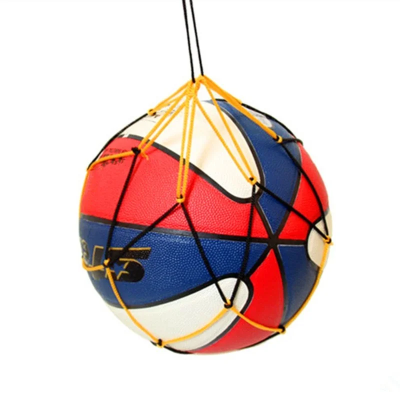 Баскетбольная сетка нейлоновая 5 шт. футбольный мяч сумка для переноски сетки тренировочные сетчатые сумки